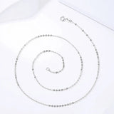 925 Sterling Silver Chain Necklace for Women Girls
