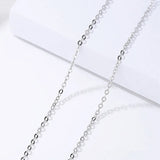 925 Sterling Silver Chain Necklace for Women Girls