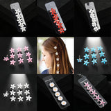 Pearl Flower Crystal Hair Pins Wedding Bridal Headwear