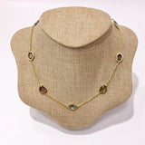 Crystal Geometric Choker Necklace for Women