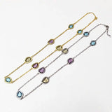 Crystal Geometric Choker Necklace for Women