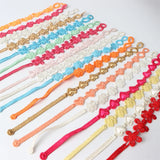20pcs Mix Style Braided Cotton Rope Cuff Bracelets For Women