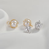 20pcs Copper Simulated-Pearl Charms DIY Earrings/Necklace Pendants