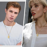 26 Letter Pendant Necklace Cuban Chain Initial Necklace Choker Jewelry