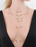 925 Silver Snake Chain Necklace 16-24 inch Wedding Jewelry