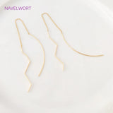 Long Ear Wire Earring Accessories High Tassel Findings DIY Jewelry Making