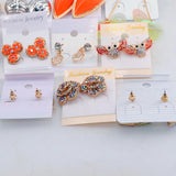 30pairs Mix Styles Stud Earrings For Women Wedding Party Gift