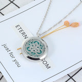 316L Stainless Steel Essential Oil Locket 30MM Fragrant Diffuser Locket Gift