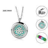 316L Stainless Steel Essential Oil Locket 30MM Fragrant Diffuser Locket Gift