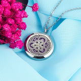316L Stainless Steel Essential Oil Locket 30MM Fragrant Diffuser Locket Gift
