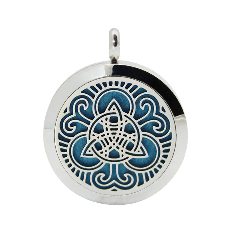 316L Stainless Steel Essential Oil Locket 30MM Fragrant Diffuser Locket Gift
