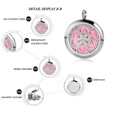 316L Stainless Steel Essential Oil Locket 30MM Fragrant Diffuser Locket Gift