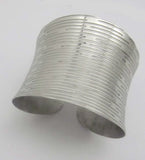 316l Stainless Steel Bangle Cuff Bracelet Pop Punk Metal Jewelry