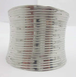 316l Stainless Steel Bangle Cuff Bracelet Pop Punk Metal Jewelry