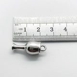 3D Metal OES Symbol Pendant for DIY Jewelry Making