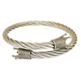 Men Steel Roman Numeral Bracelet Crown Charm Geometry Pulseiras Set