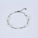 Natural Freshwater Pearl Bead Bracelet 4-5mm