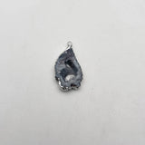 Silver Plated Agates Pendant Necklace for Jewelry Making