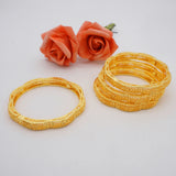 4pcs Dubai Bangles Middle East Bangle African Bracelets