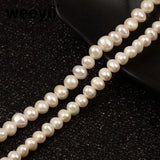 5/6mm Rice Shape Natural Freshwater Pearls for Jewelry Making DIY