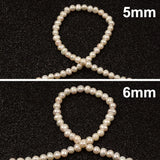 5/6mm Rice Shape Natural Freshwater Pearls for Jewelry Making DIY