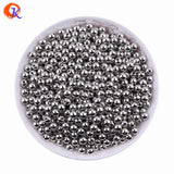 1000Pcs/Lot Rhodium Smooth Round Plastic Spacers Beads CCB Beads Jewelry Making