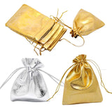 50pcs Adjustable Fabric Bag Drawstring Jewelry Storage Pouches