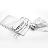 50pcs Adjustable Fabric Bag Drawstring Jewelry Storage Pouches