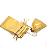 50pcs Adjustable Fabric Bag Drawstring Jewelry Storage Pouches
