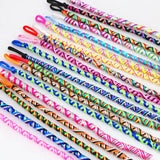 50pcs Multicolor Ethnic Cuff Bracelets Braided Friendship Jewelry