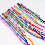50pcs Multicolor Ethnic Cuff Bracelets Braided Friendship Jewelry