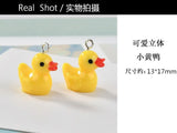 50pcs Popcorn/French fries Resin Charms for DIY Jewelry Making