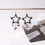 50pcs Porous Geometric Acetic Acid Charms DIY Jewelry Earrings Pendants