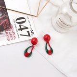 50pcs Porous Geometric Acetic Acid Charms DIY Jewelry Earrings Pendants