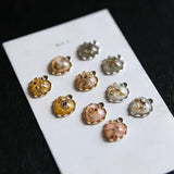 50pcs Alloy Floating Locket Charms for DIY Jewelry Making