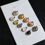 50pcs Alloy Floating Locket Charms for DIY Jewelry Making