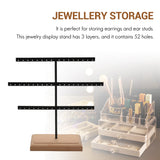 Hanging Earring Jewelry Organizer Necklace Display Box