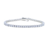 Elegant CZ Tennis Bracelet - Wedding Jewelry