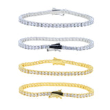 Elegant CZ Tennis Bracelet - Wedding Jewelry