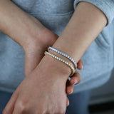 Elegant CZ Tennis Bracelet - Wedding Jewelry