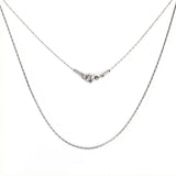 5PCS Stainless Steel Lobster Necklace Chains 0.9mm Link Jewelry
