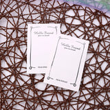 Pearl Clip Hair Paper Cards Tassels DIY Hair Accessories 100pcs/lot