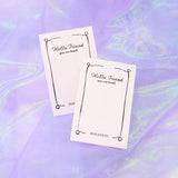 Pearl Clip Hair Paper Cards Tassels DIY Hair Accessories 100pcs/lot