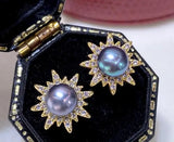 6-7mm Pearl Stud Earrings Unisex Jewelry