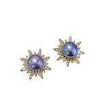 6-7mm Pearl Stud Earrings Unisex Jewelry