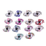 6Pcs Crystal Snowflake Hair Clips Girls Mini Hair Claw