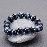 Royal Tiger eyes Beads Bracelet Men Charm Natural Stone Braslet