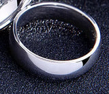Women's 6mm Rainbow Colorful Smooth Surface Wedding Bands