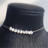 Baroque Pearl Necklace 18 inches Classic Gift Jewelry Women