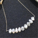Baroque Pearl Necklace 18 inches Classic Gift Jewelry Women